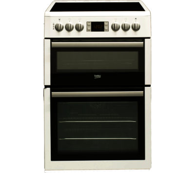 Beko BDVC675NTW 60 cm Electric Ceramic Cooker - White